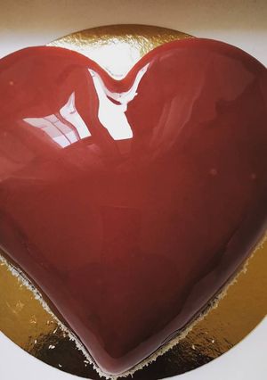 Une photo de Coeur chocolaté