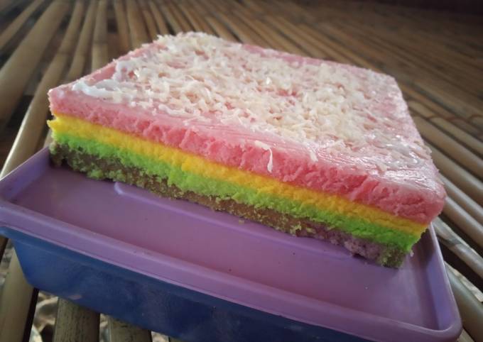 Resep Rainbow Cake Oleh Owy Comeel D Tha Cookpad