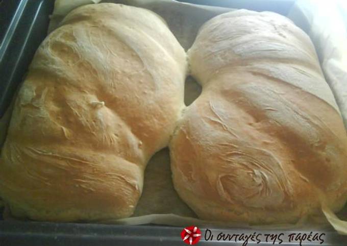 κύρια φωτογραφία συνταγής Σπιτικό ψωμί τσιαπάτα