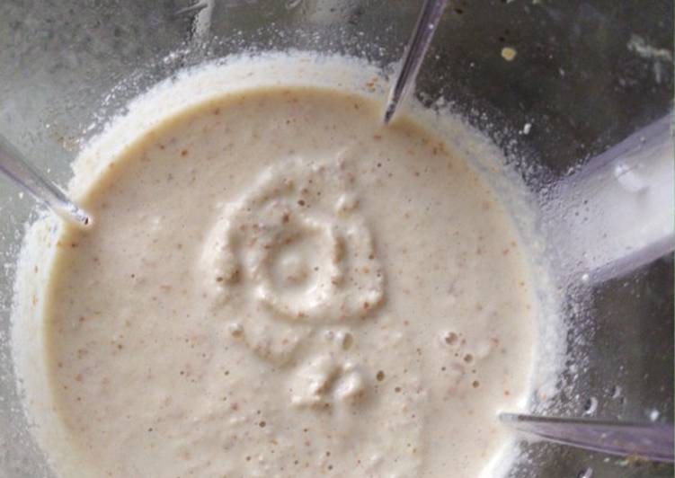Yogur de almendra y banana