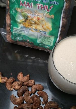 Hình của món Sữa hạt điều.