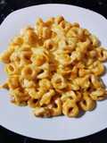 Capeletis con salsa 3 quesos
