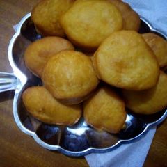 Eggless mandazi A picture of Eggless mandazi.