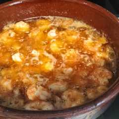 Una foto de Gambas/langostinos al ajillo