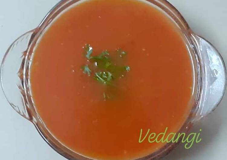 Recipe of Homemade Tomato soup