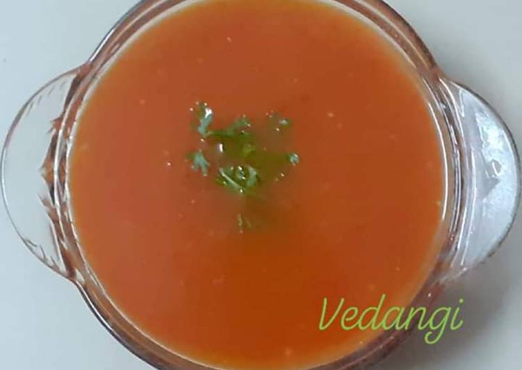 How to Prepare Homemade Tomato soup