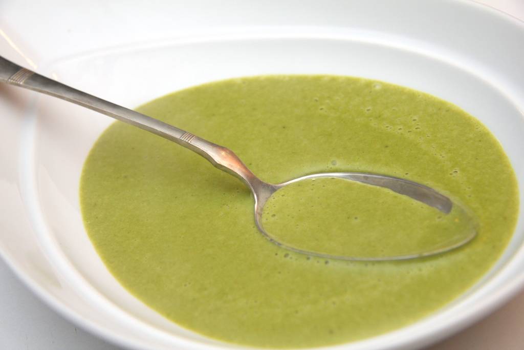 Medvehagyma krémleves recept recept fotó