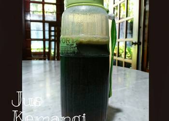 Resep Mudah Jus Kemaruk/kemangi jeruk Mantul Banget