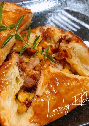 鮪魚玉米酥皮派 的食譜成品照片