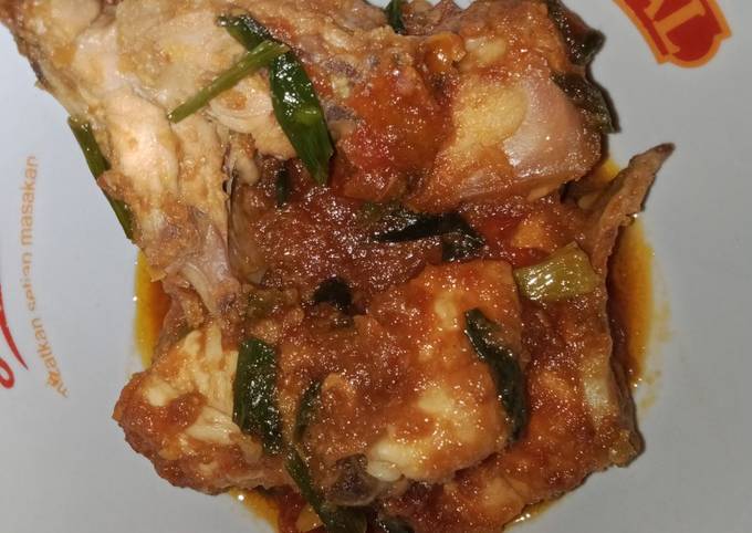 Dada Ayam Tumis ala Rumahan