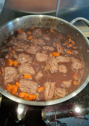 Une photo de Bœuf Bourguignon à ma façon