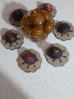 عکسی از دستور مربا انجیر
