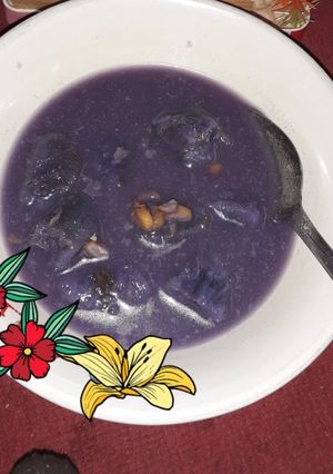 Foto resep Kolak ubi ungu jagung manis