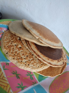 Una foto de Panqueques de avena 😆