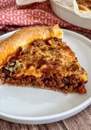 Une photo de Tarte façon bolognaise