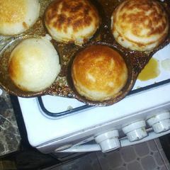 A picture of Masa/rice cake.Masa contest.