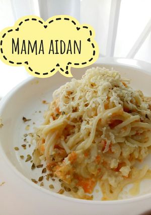 Foto resep [MPAsi 1y+] Creamy yummy Spaghetti