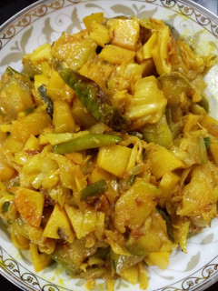মিক্সড শীতের সবজি ভাজি রেসিপির প্রধান ছবি