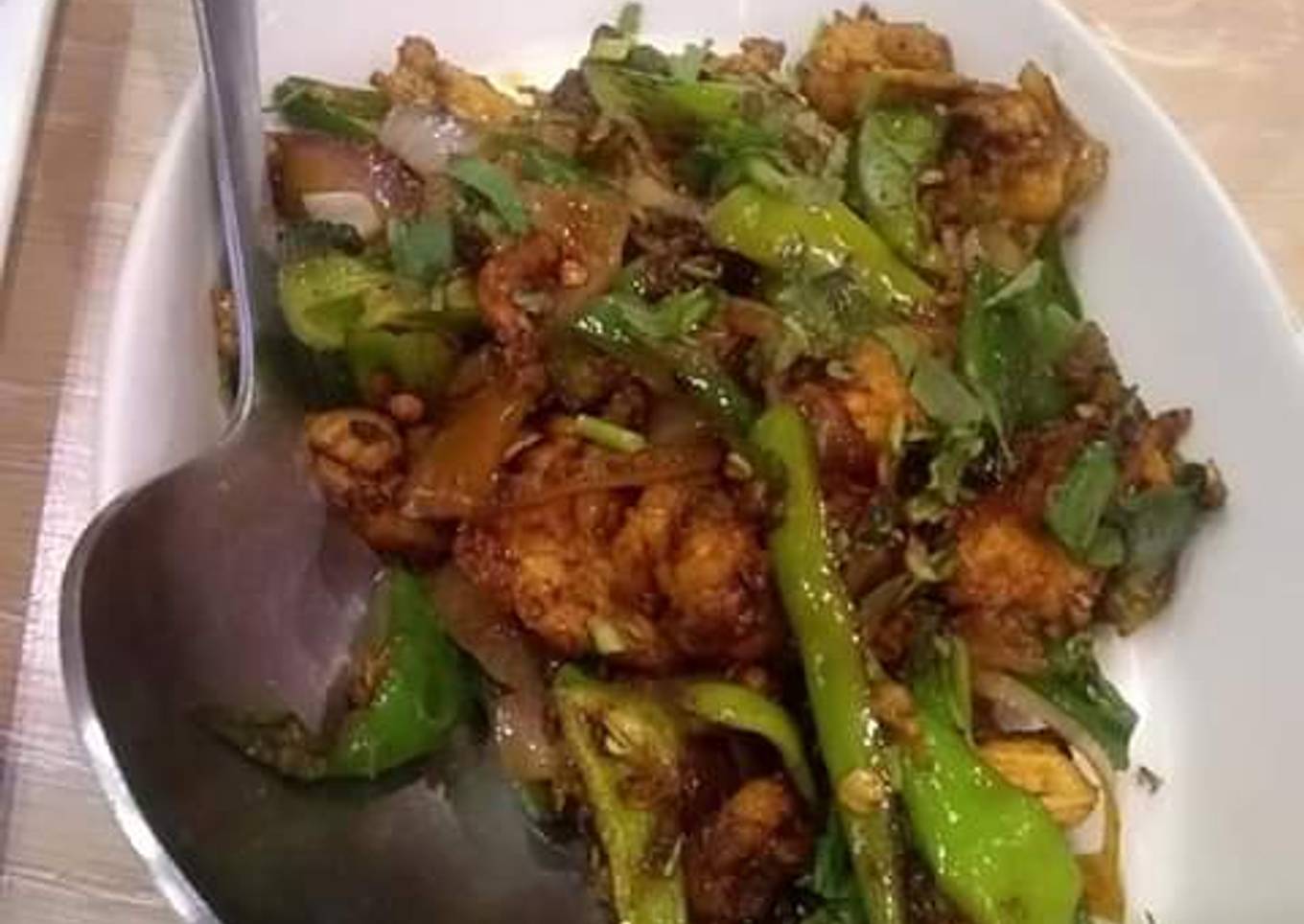 Dried Shrimps with Chile