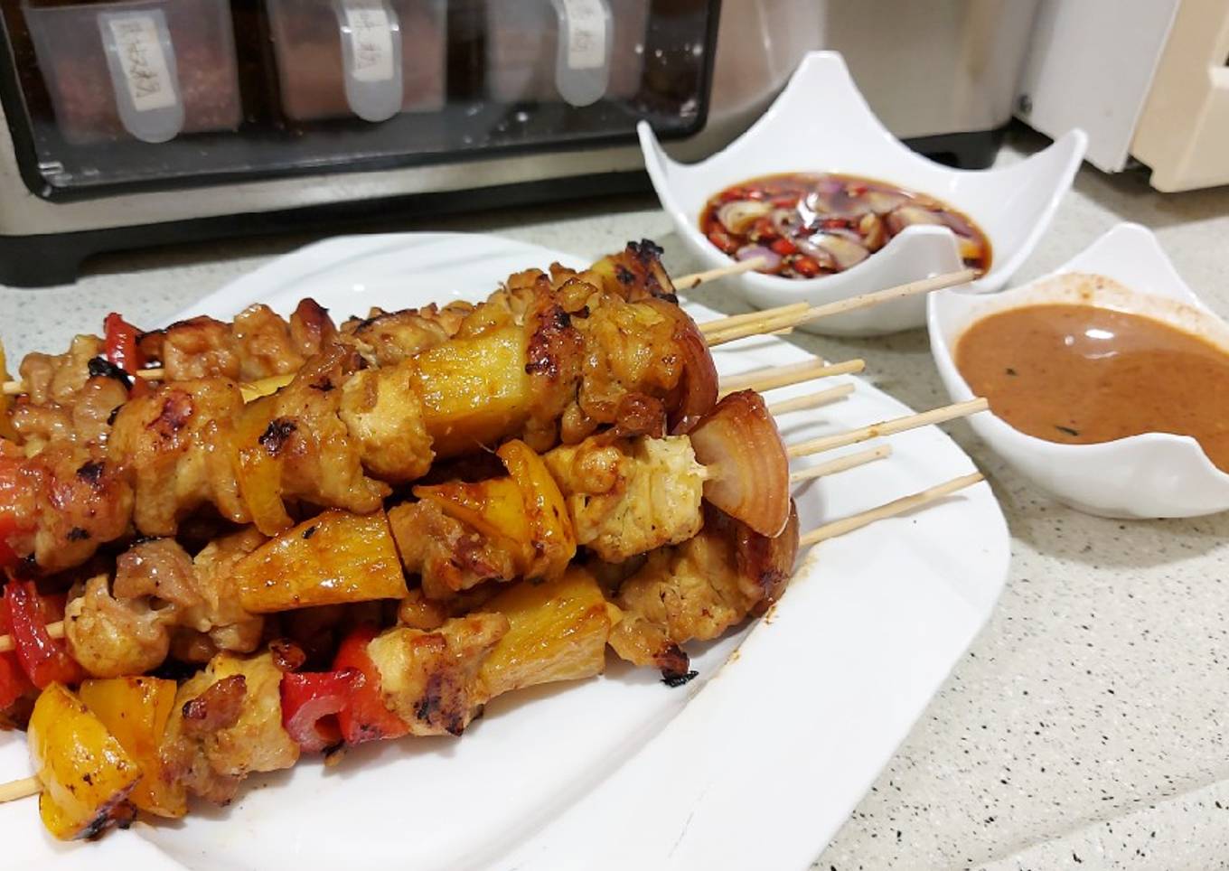 Sate kari ayam