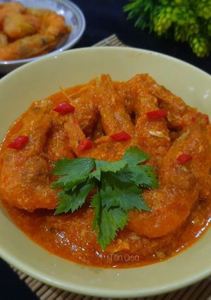 Foto resep Udang Saus Singapore (Singapore Style Chilli Prawns)