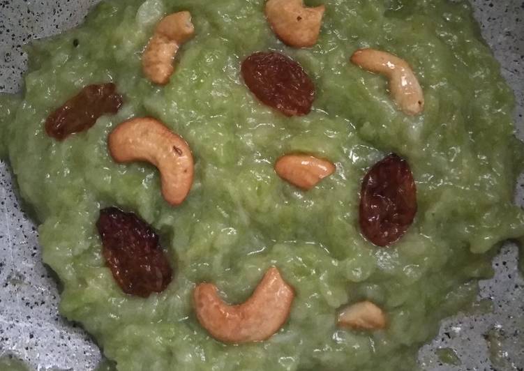 Simple Way to Prepare Any-night-of-the-week Ridge Gourd halwa