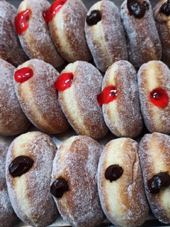 Foto resep Bomboloni donat isi selai cokelat (resep donat Imam Abu Salman)