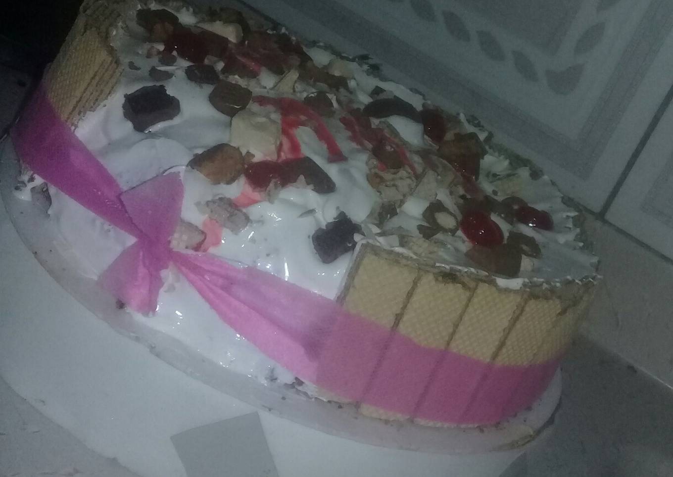 Postre bizcochuelo especial para San Valentín!