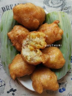 Foto resep Bola-bola pisang goreng