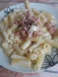 Pasta with gammon