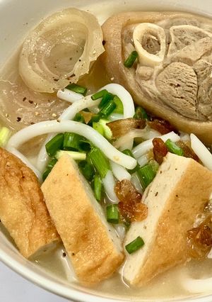 Hình của món Bánh Canh Giò Heo.