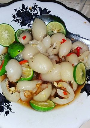 Foto resep Asinan rambutan biar ikut kekinian 😅😅