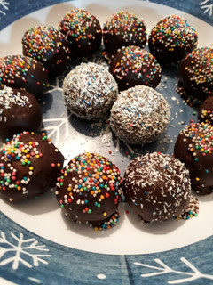 Una foto de Trufas de Chocolate