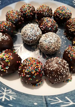 Una foto de Trufas de Chocolate