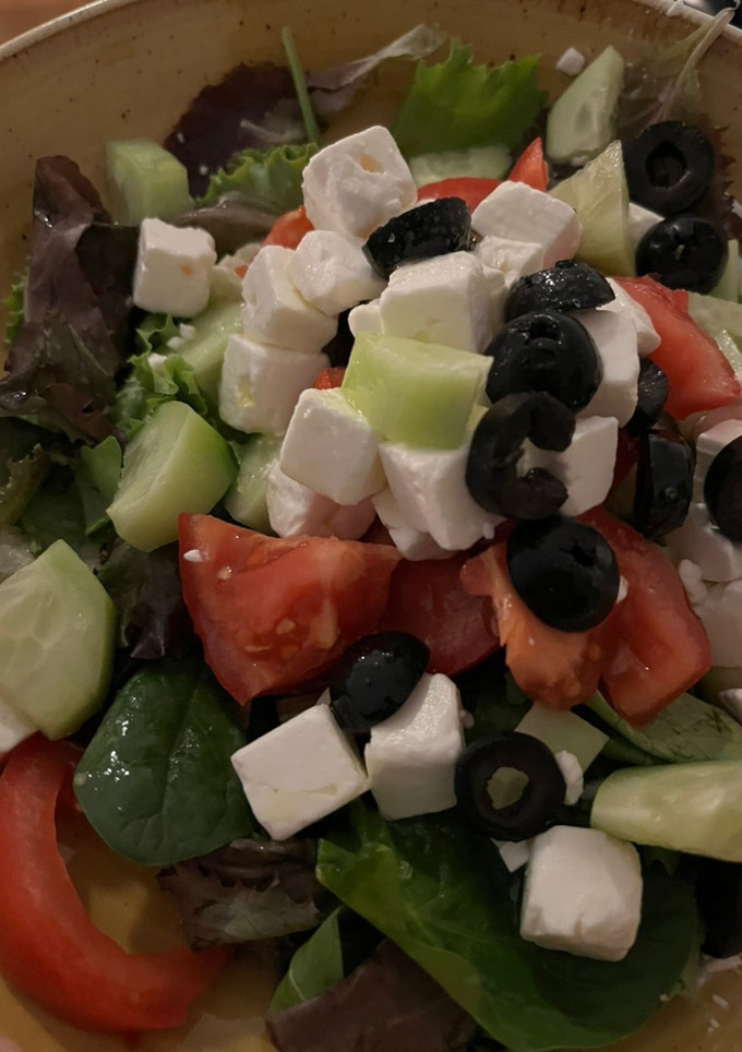 Una foto de Ensalada griega
