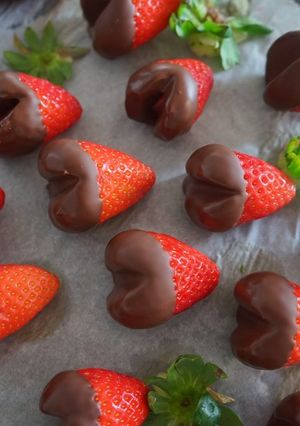 Foto resep Valentine Strawberry
