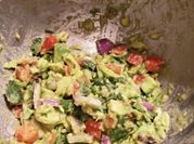 A picture of guacamole dip