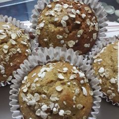 A picture of Healthy Oats & Banana Muffins.