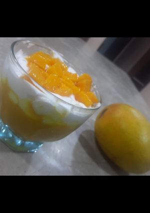 મેં ગો મુસ=(mango mousse recipe in Gujarati) રેસીપી મુખ્ય ફોટો