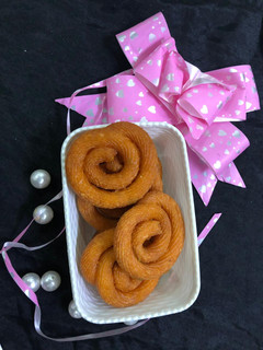 A picture of Paneer Jalebi.