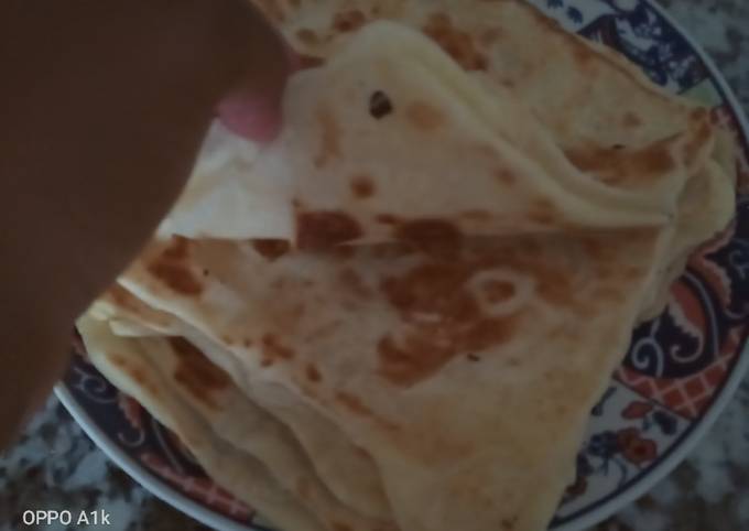 Moroccan pancakes Msemen