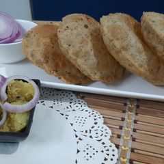 A picture of Mixed Herbs Puri.