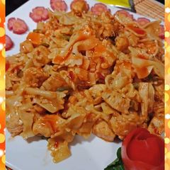 #Chicken_pasta #Chilli_jalapeño !! #RamadanKiTayari A picture of #Chicken_pasta #Chilli_jalapeño !! #RamadanKiTayari.
