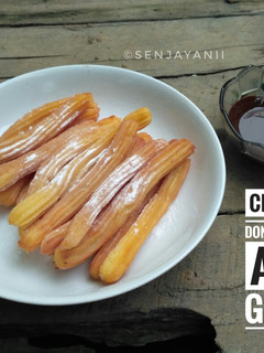 Foto resep Churros Churos Dunot Spanyol Anti Gagal dengan Saus Coklat