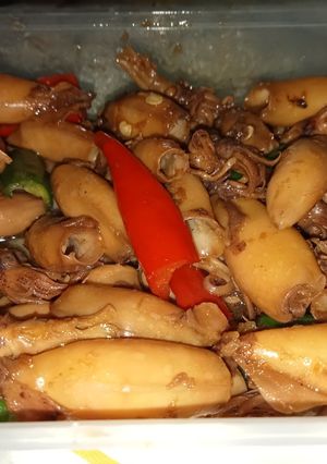 Foto resep Tumis cumi asin kecap