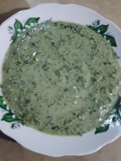 عکسی از دستور بورانی اسفناج😋