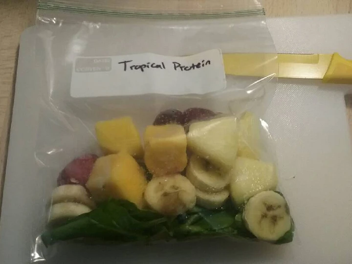 Recipe Tropical Protein Breakfast Smoothie the Delicious Tasty
