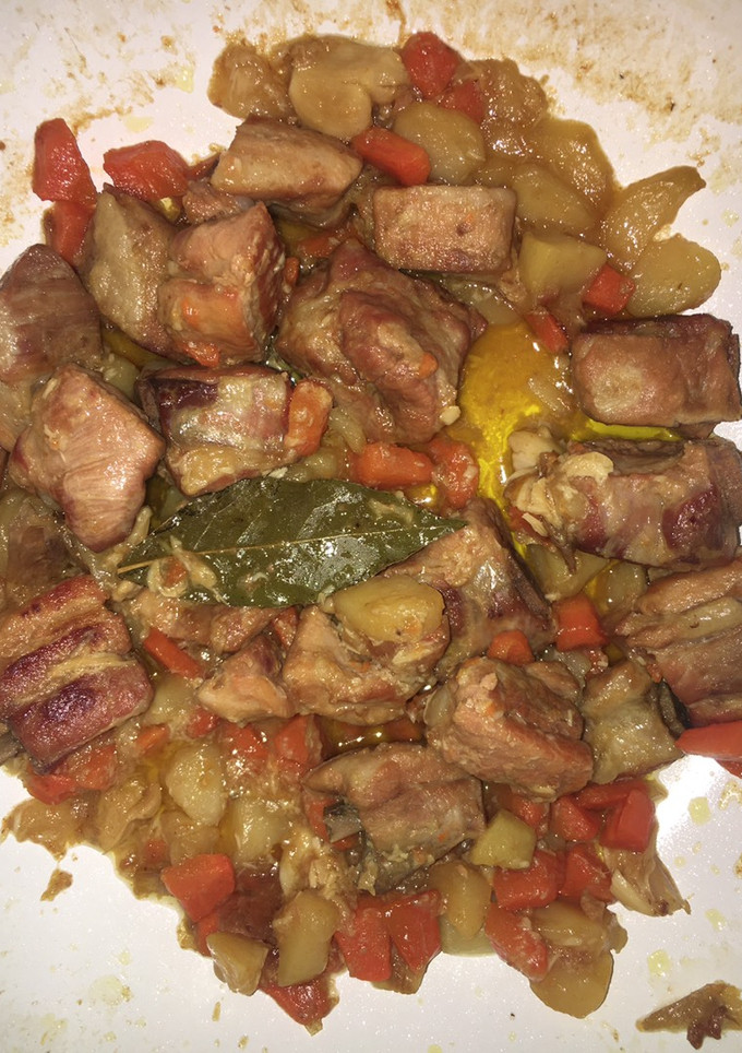 Una foto de Costillas a la pastora