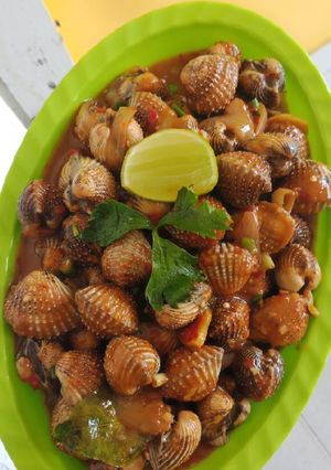Foto resep Kerang saos padang