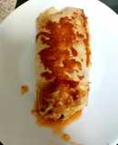 My Crispy Chicken,Onion,Mushroom also cheese Wrap 🧀 😋 😍